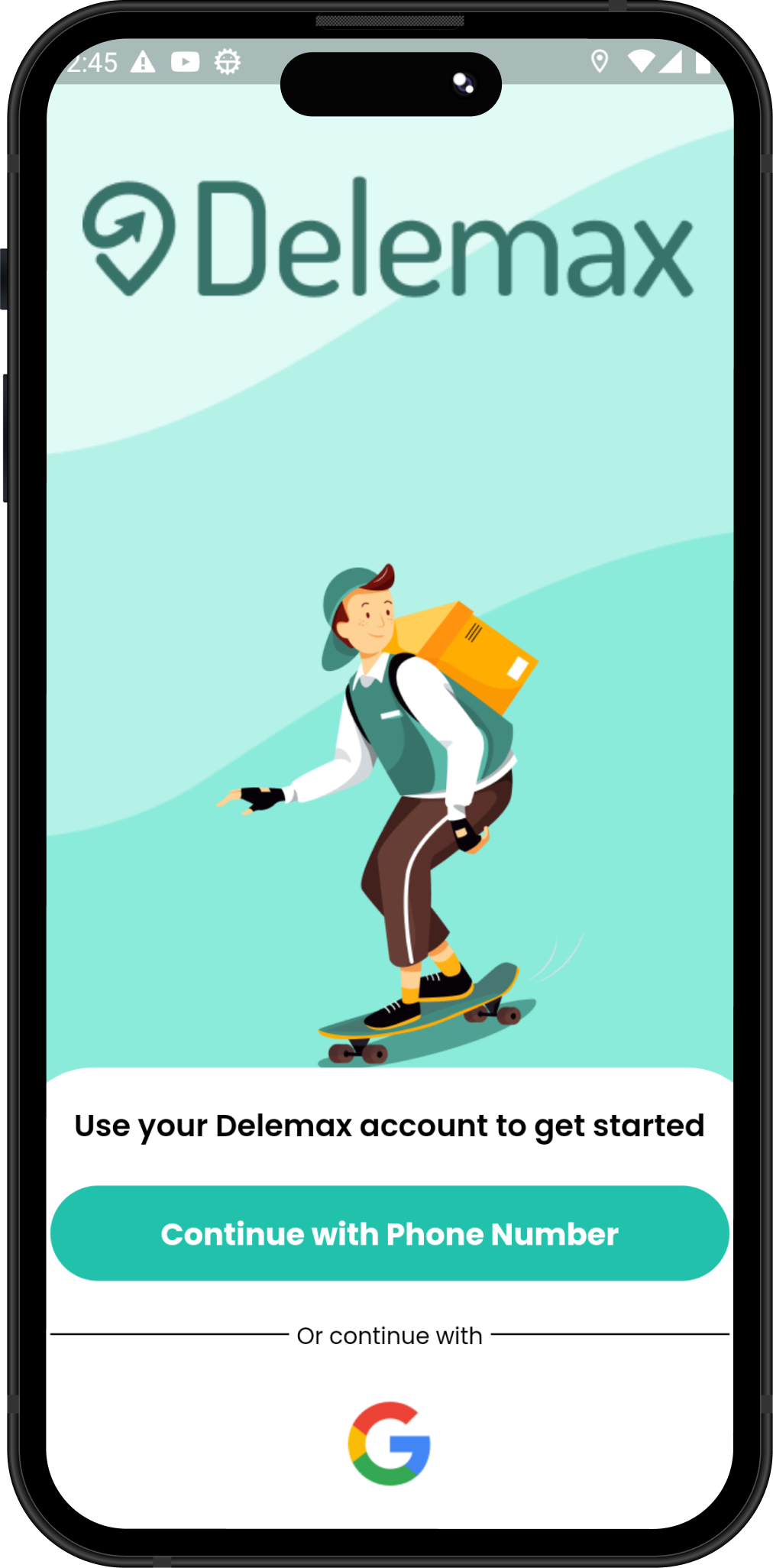 customization in courier delivery app